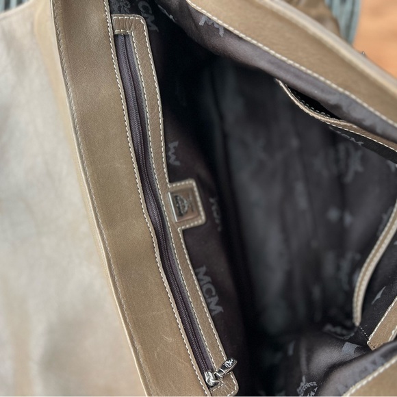 MCM Tan Messenger bag - Picture 3 of 9